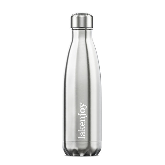 St. steel thermo bottle LakenJoy 0,5 L. Silver
