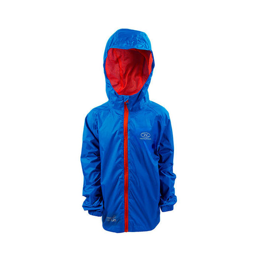 Regenjacke STOW and GO Kids, blau, 7-8 Jahre