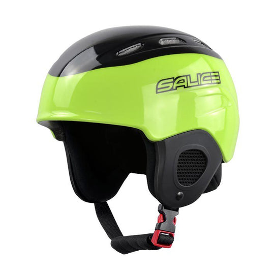 Salice Helm Kid, black-lime, 48-56cm