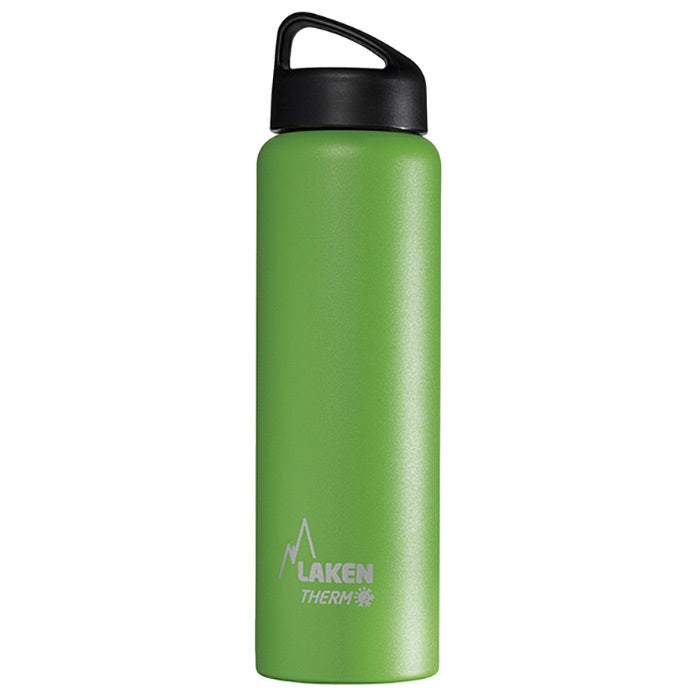 St. steel thermo bottle 18/8  - 1L  - Green