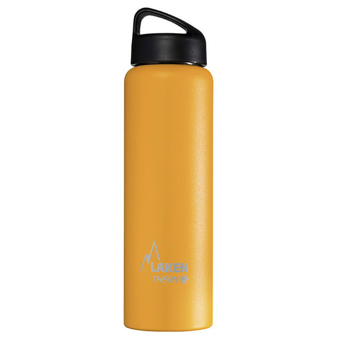 St. steel thermo bottle 18/8  - 1L  - Yellow