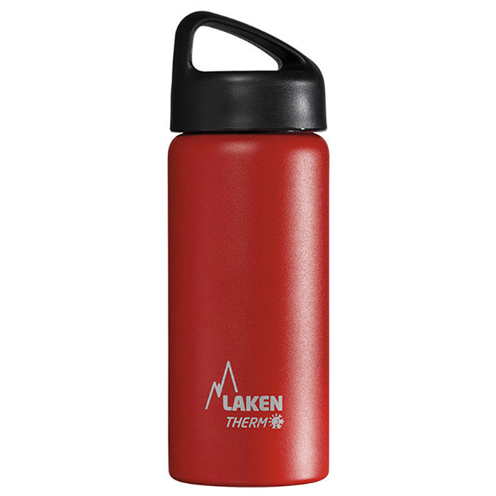 St. steel thermo bottle 18/8  - 0,5L  - Red