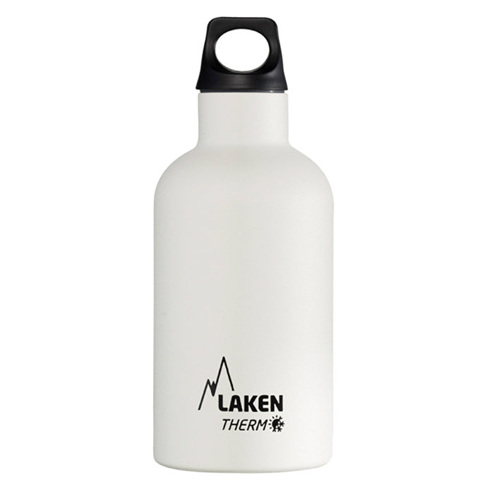 St. steel thermo bottle 18/8  - 0,35L  - White
