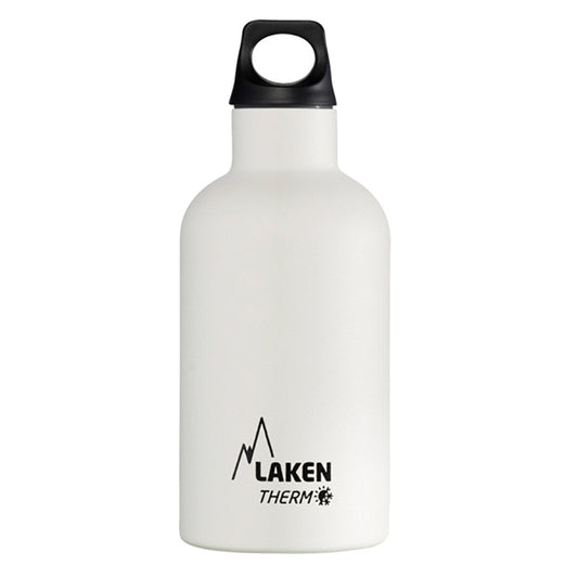 St. steel thermo bottle 18/8  - 0,35L  - White