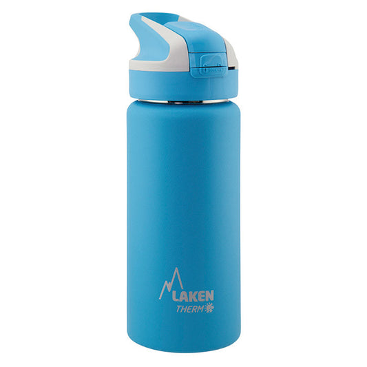 St. steel thermo bottle 18/8 Summit  - 0,5L  - Light blue