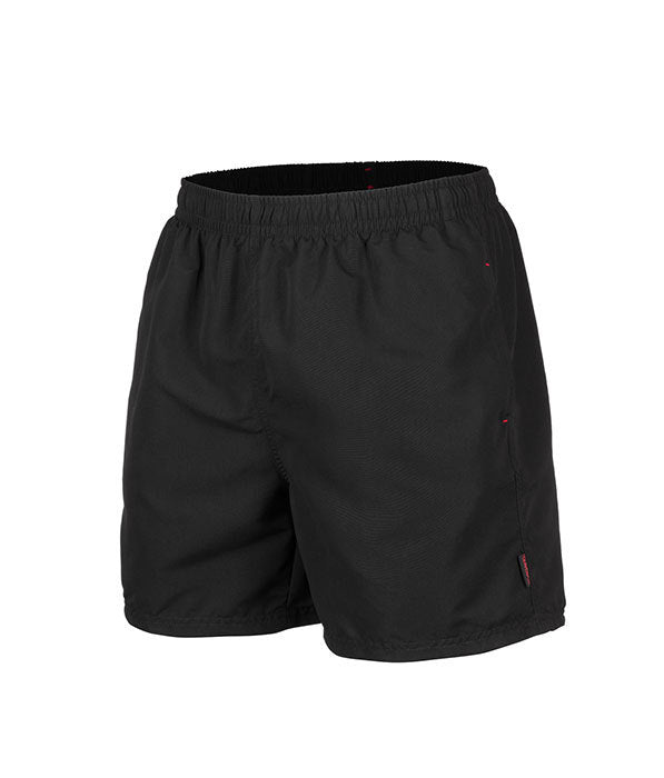 Badeshorts, Schwarz, L